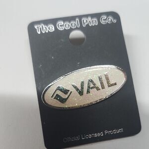 Vail Glitter Pin by The cool pin co